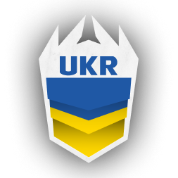 Escudo del equipo Ukraine de la League en ${formato}
